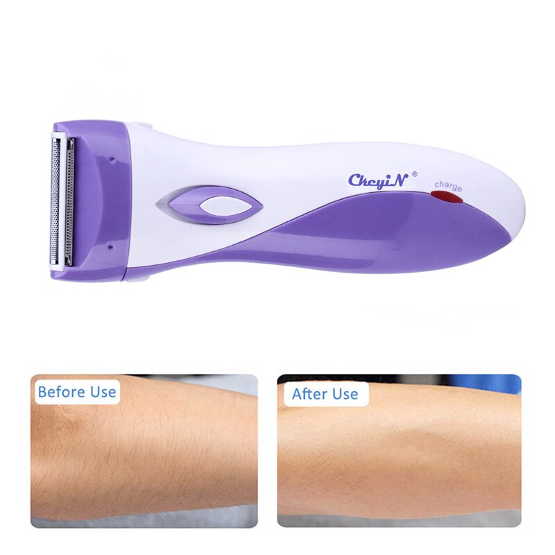 Electric Lady Shaver Epilator Women Hair Remover Washable Cordless Rechargeable Legs Arms Facial Hair Razor Shaving Machine 50