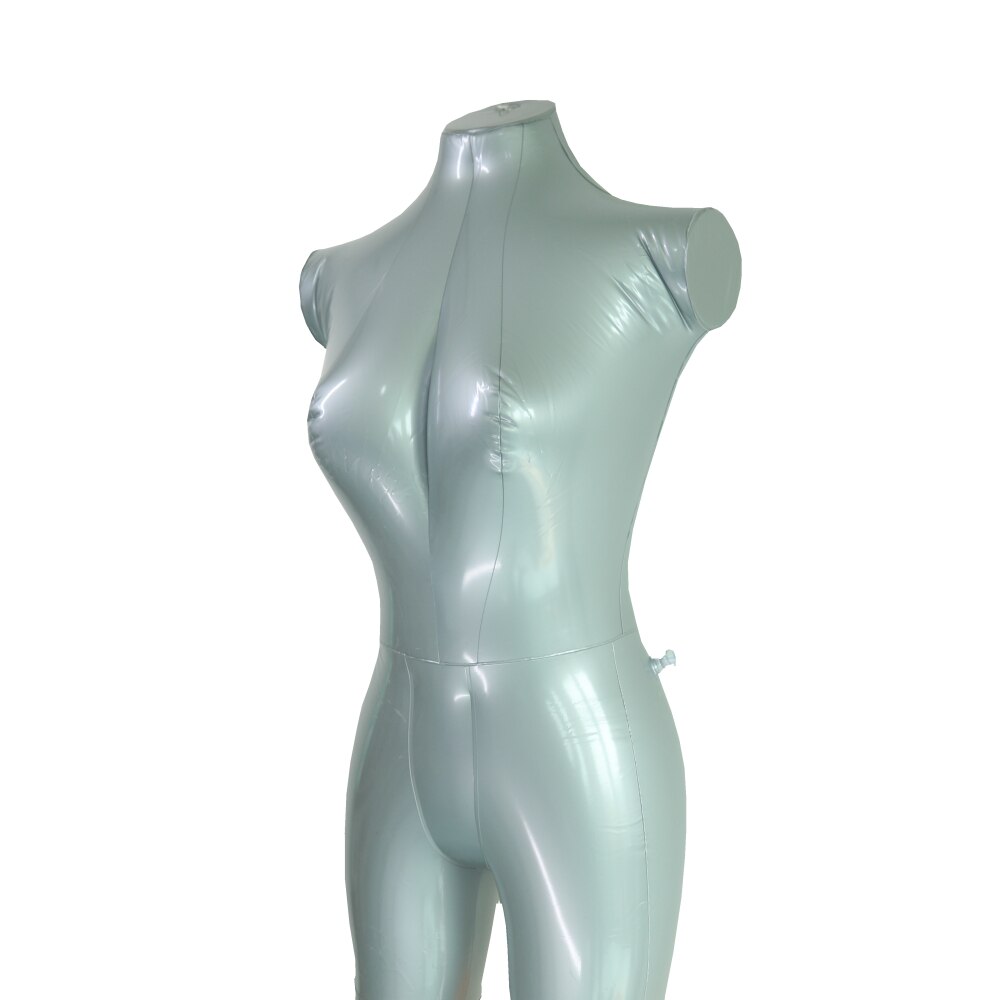 Inflatable Female Model Dummy Torso Armless Body Mannequin Clothes Display Props