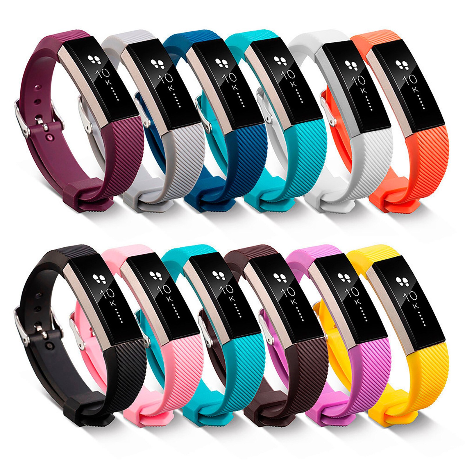 Replacement Wrist Band Silicon Strap Clasp For Fitbit Alta Smart Watch напульсник Durable Lightweight Stylish