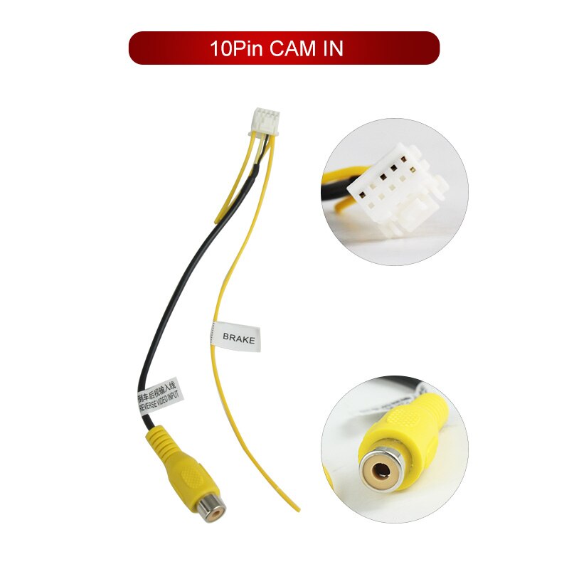 Mic Auto Usb Kabel Voor Android Auto Radio Lange Usb Kabel 4 Pin En 6 Pin Connector