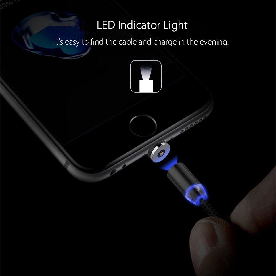 1 M 2 M Mikro USB Magnetische Kabel USB Typ C Schnur für Samsung Magnet Kabel Stecker Handy, Mobiltelefon USB Ladegerät kabel Ladung Kabel 2A 2.4A