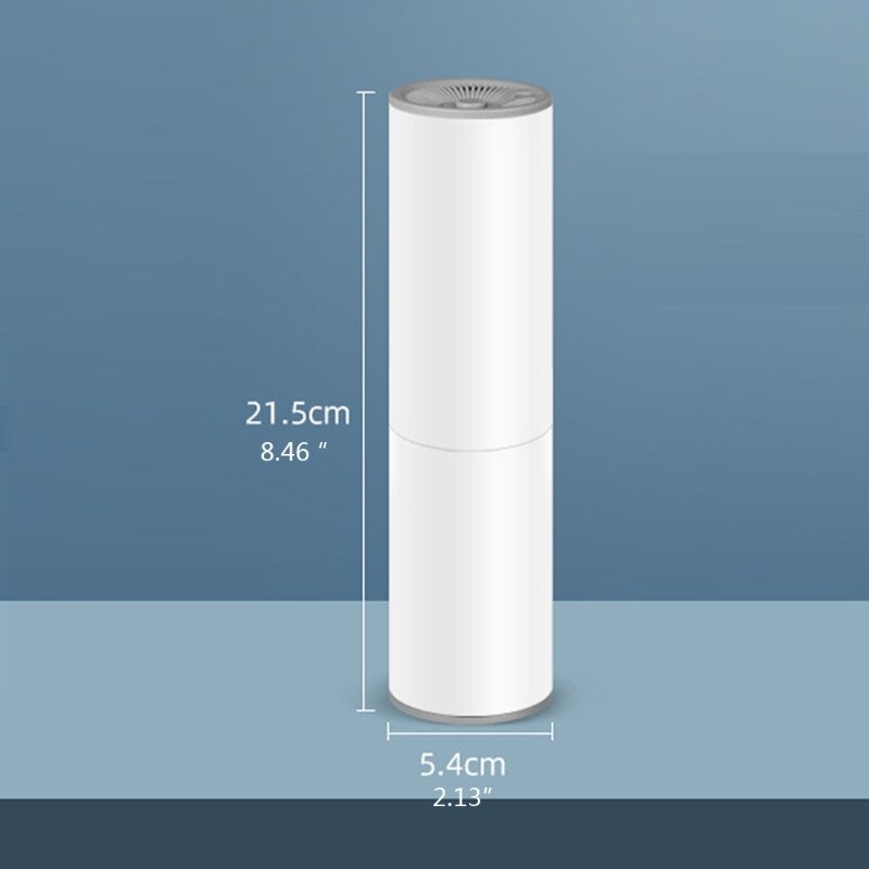 120W Cylinder Shape Mini Handheld Auto Vacuum Cleaner Wet and Dry Dual Use Powerful Suction Vacuum Cleaner For Car