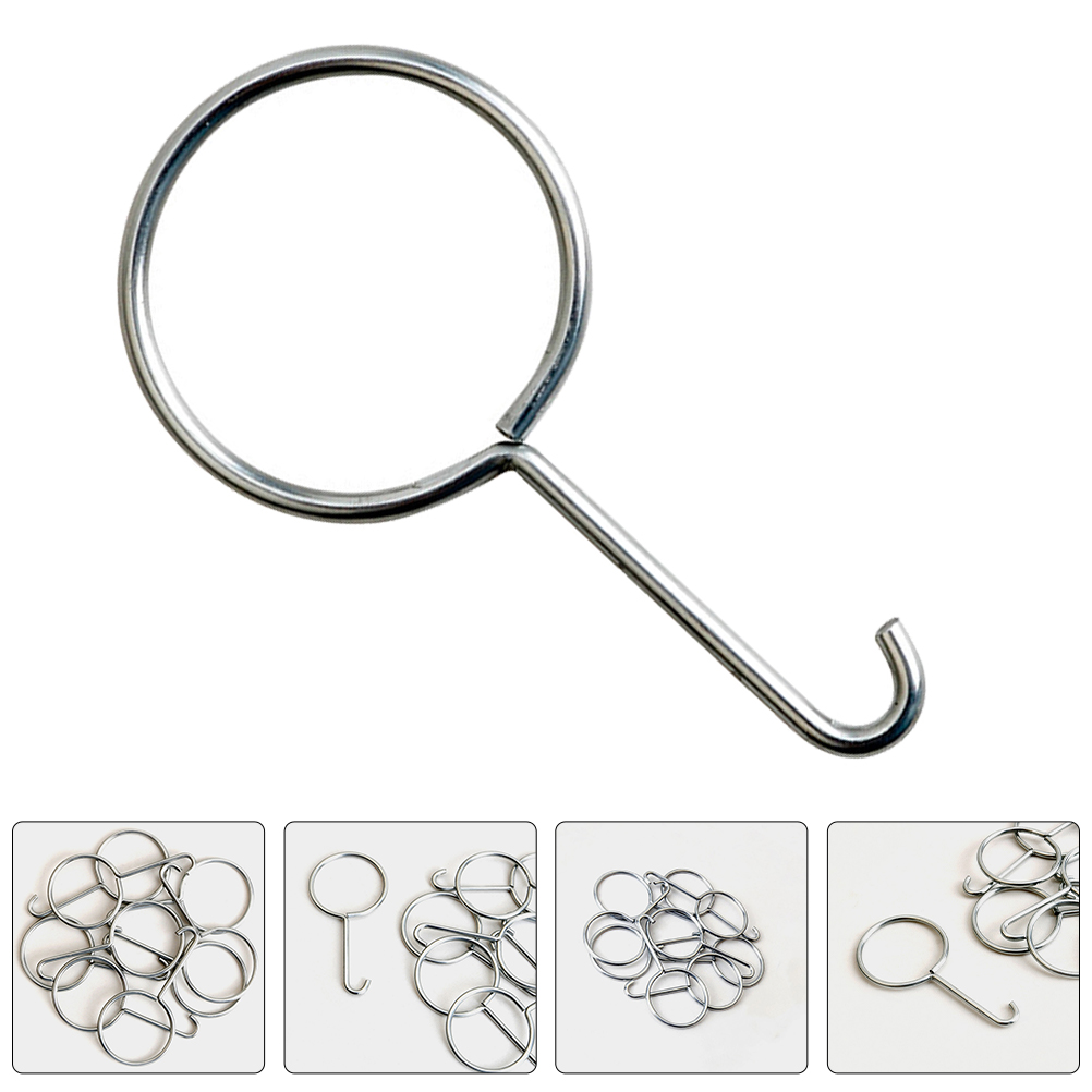10 Pcs Stainless Steel Drain Hooks Shower Drain Removal Tool Drain Grate Puller Bathroom Sink Bathtub Accessories Drains Lifting