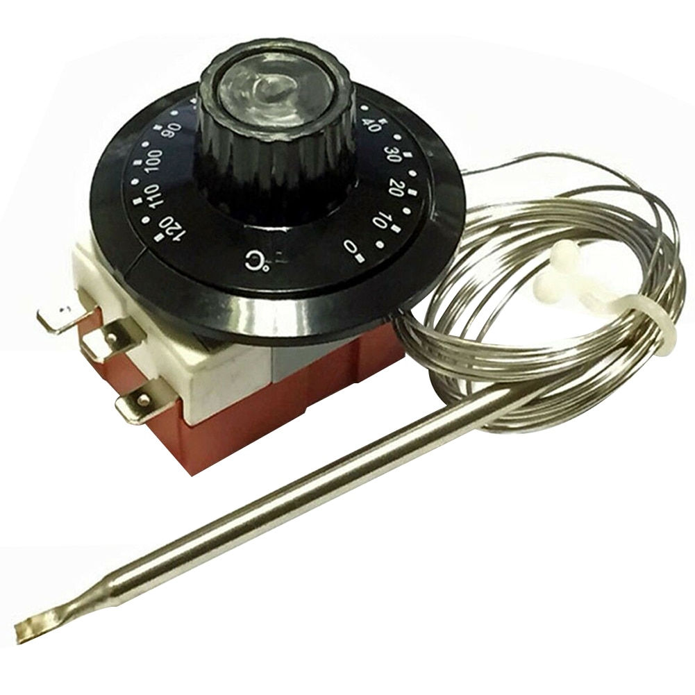 Capillary Thermostat Auto Engine Parts Knob High Performance Car Fan Control Switch Universal Power Cooling Radiator Replacement
