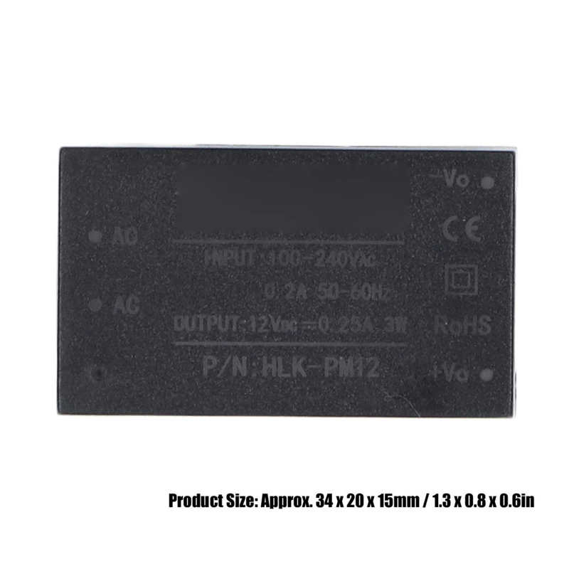 PM12 Module AC DC Converter Small Compact for Automation Control for Instrumentation for Smart Home