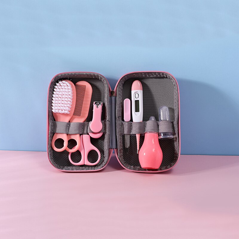 Baby Hygiene Kit Scissors for Newborns Set for Newborns Safety Care Set Toiletry Bag Nail Care Baby Health Kit Baby Thermometer