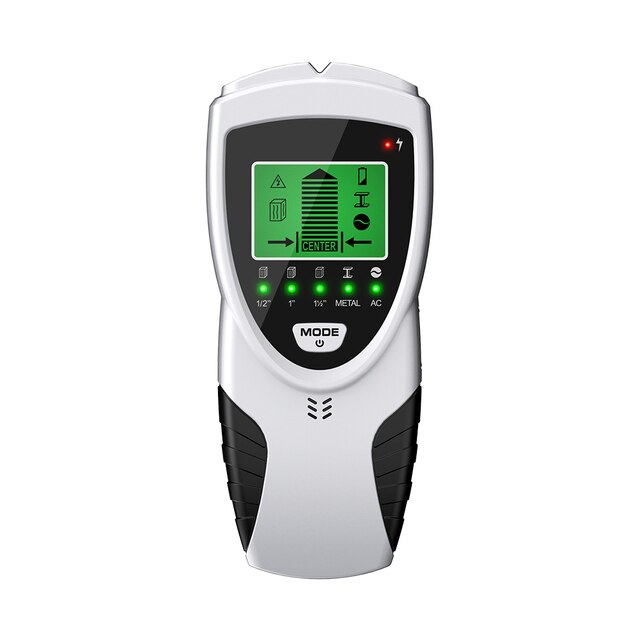 Stud Finder Wall Scanner 5 In 1 Electronic Stud Sensor Locator Wood Beam Joist Finders Wall Detector Edge Center LCD Display: Default Title
