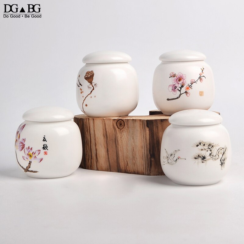 White Ceramic Pet Ashes Urn Cremation Ash Holder Small Animal Pet Parrot Bird Funeral Memorial Casket Burial Urns In Niche