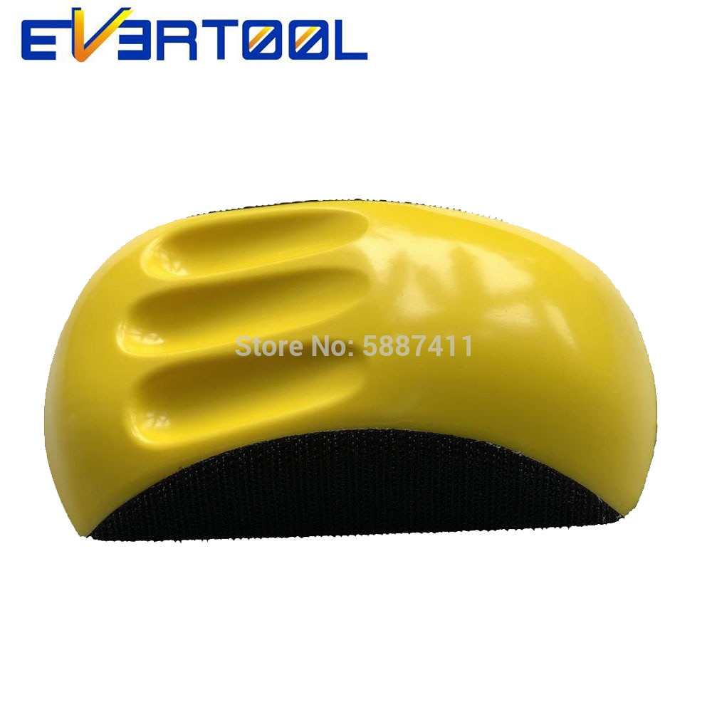 6 Inch 150X90MM Hand Sanding Block For Hook & Loop Sandpaper Hand Pad Polishing Pad 10PCS