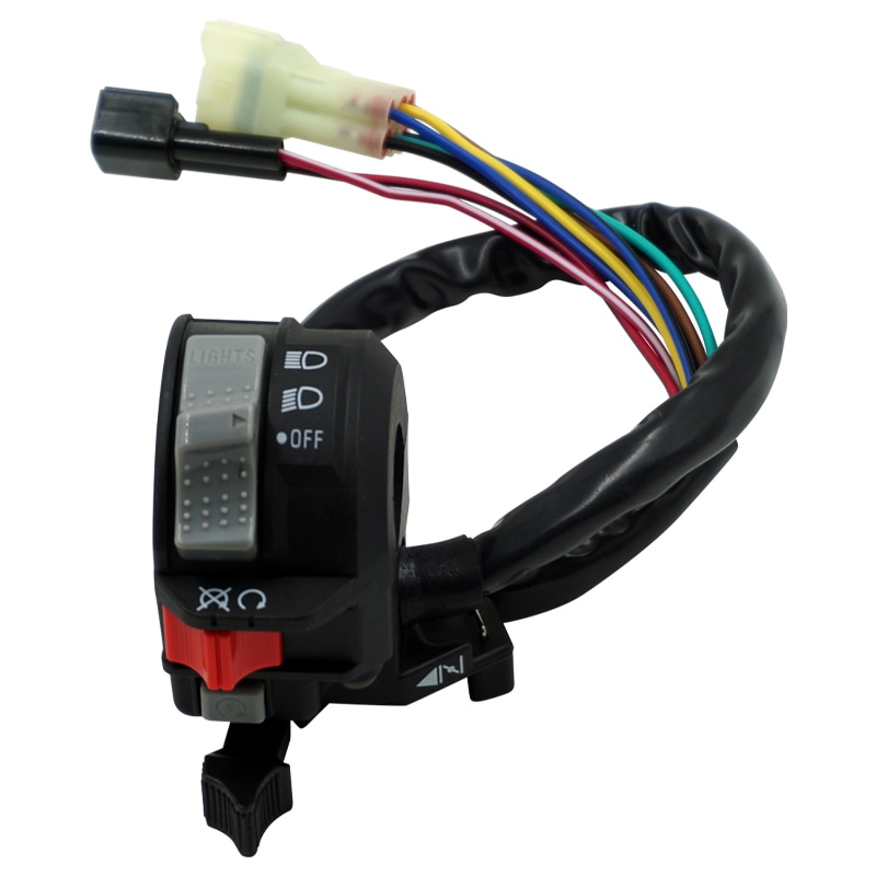 Interrupteur de guidon gauche, démarrage et arrêt du moteur, phare pour Yamaha Raptor 350 660R