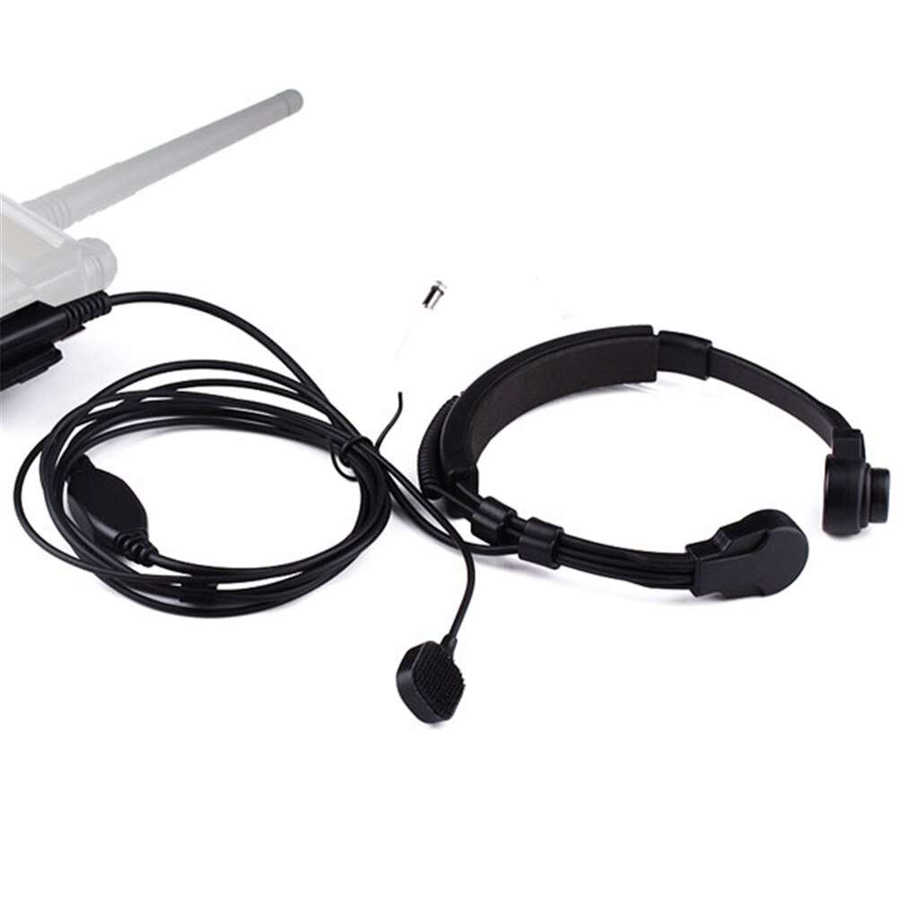 Throat Microphone Headphones For Walkie-talkie Throat Laryngophone Earphone For TYT Baofeng UV 5R UV-5R Bf-888S RT5R H77