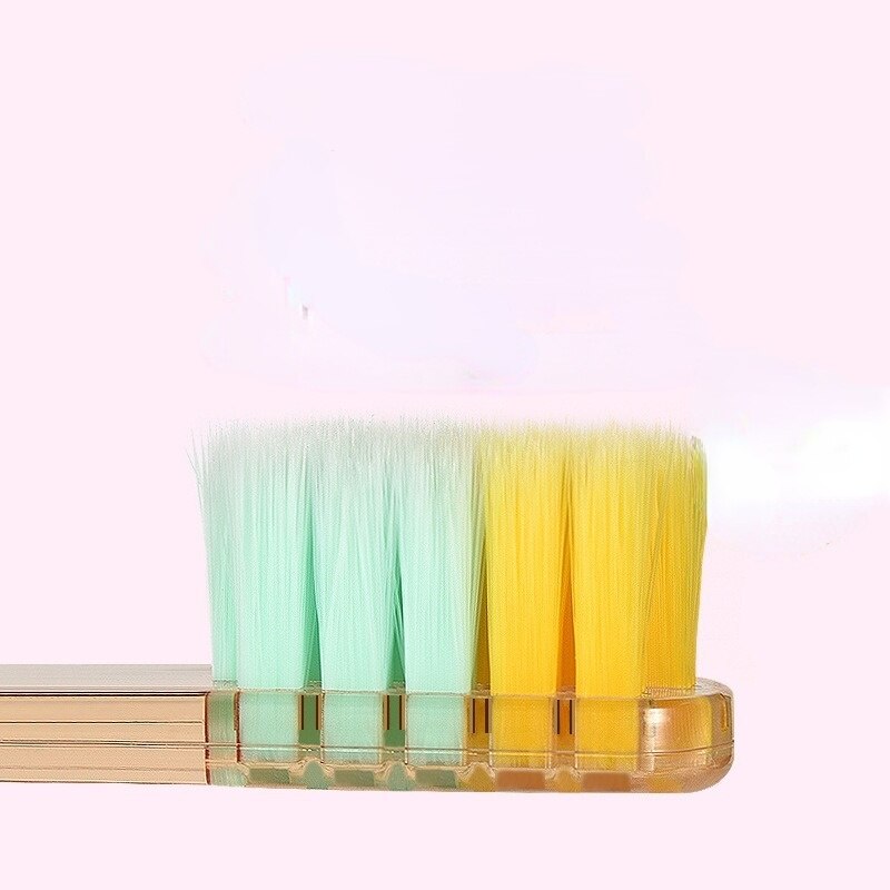 Adult Wide Head Toothbrush High-end Soft Bristle Toothbrush Macaron Color Daily Toothbrush Family Pack