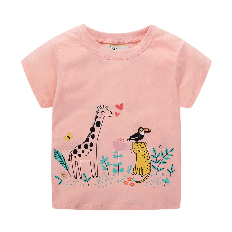 T-shirt sirène d'été pour filles | Vêtements en coton tricoté, à la