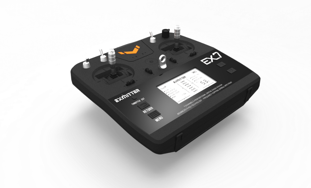 Volantex RC EX7 2.4GHz 7 Channel transmitter and 7 Channel receiver Remote Control System