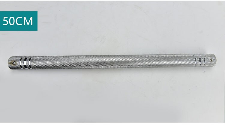 Biela de mancuernas de 25mm, Conector de mancuernas variable de 20/30/40/60 cm, barra de Mancuernas: 50CM
