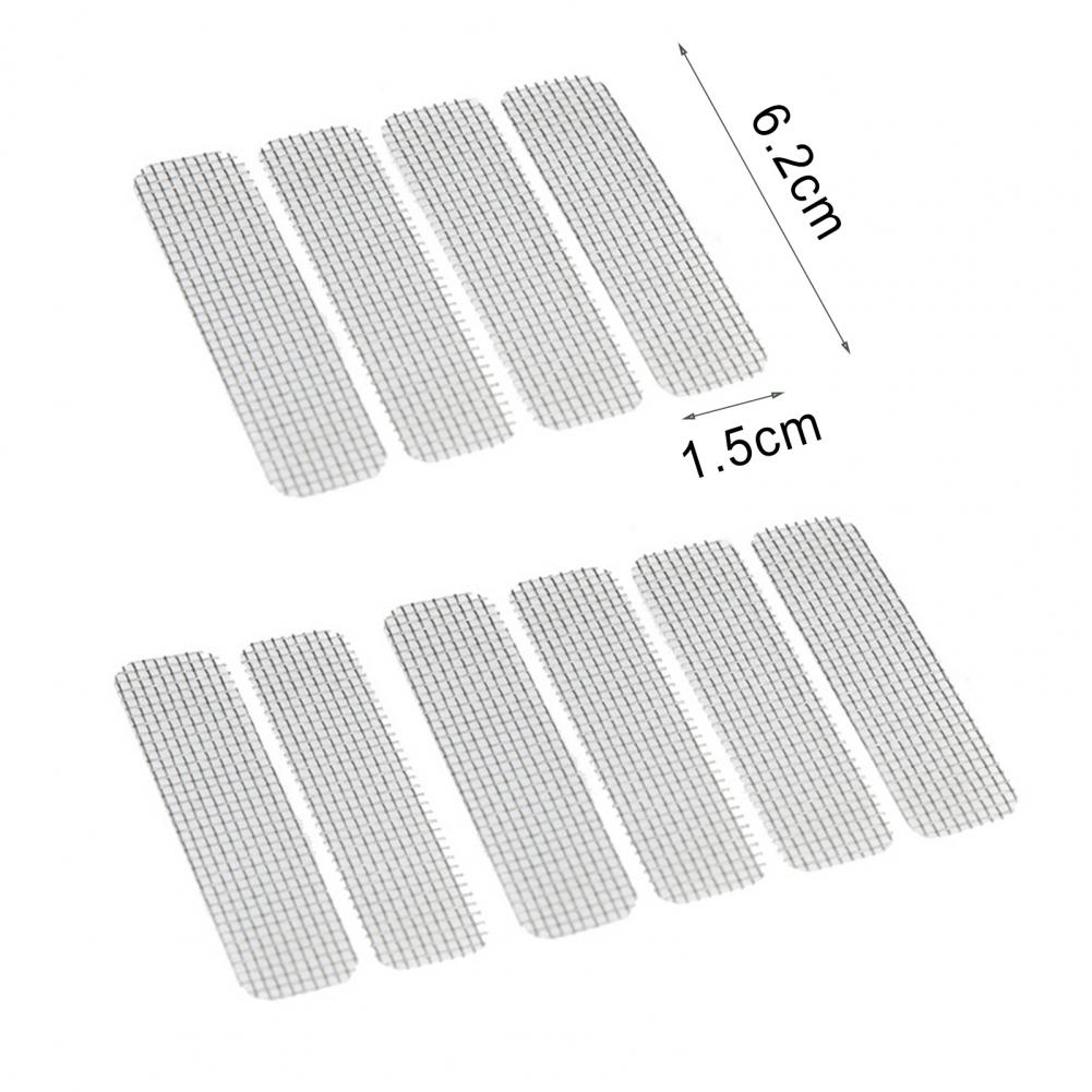 10Pcs Window Patches Self-adhesive DIY Fly Screen Repair Patches for Home Anti-mosquito Flies Door Window Supplies