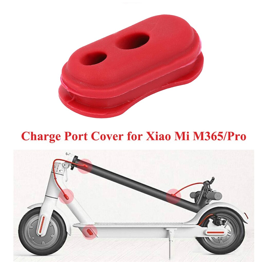 1 pièces En Caoutchouc de Scooter Connaissement Port Housse Chargeur Port Cache-Poussière Bouchon De Remplacement Étanche pour Mijia M365