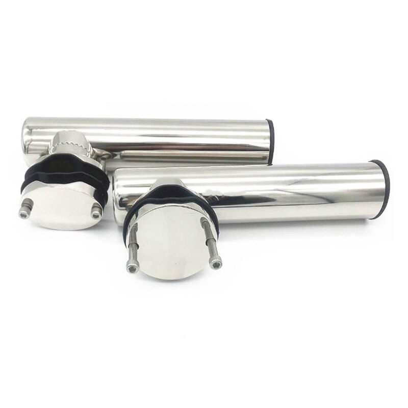 Hardware marino de acero inoxidable soporte de barra de pesca para barco estante de soporte para el ferrocarril 19-25mm barco asiento barcos partes