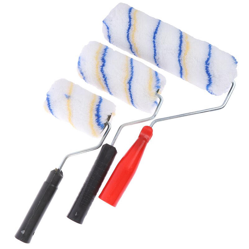 4-9Inch Multifunctionele Verf Roller Borstel Huishoudelijke Gebruik Muur Borstels Visgerei Roll Decoratieve Schilderen Borstel Diy Tool