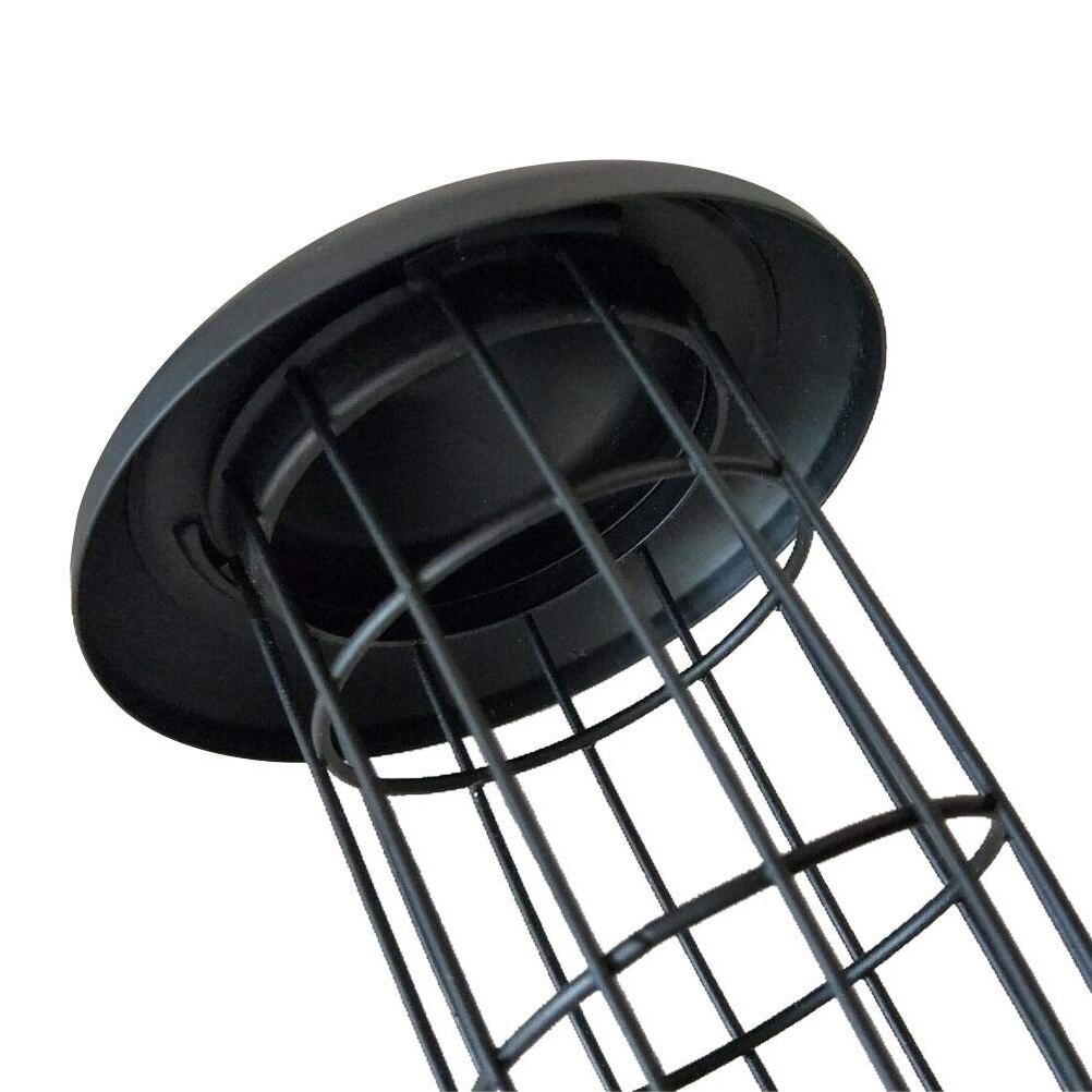 Outdoor Bird Feeder Hanging Fat Ball Holder Black Iron Metal Bird Feeder Bird Food Dispenser Birds Accessoires