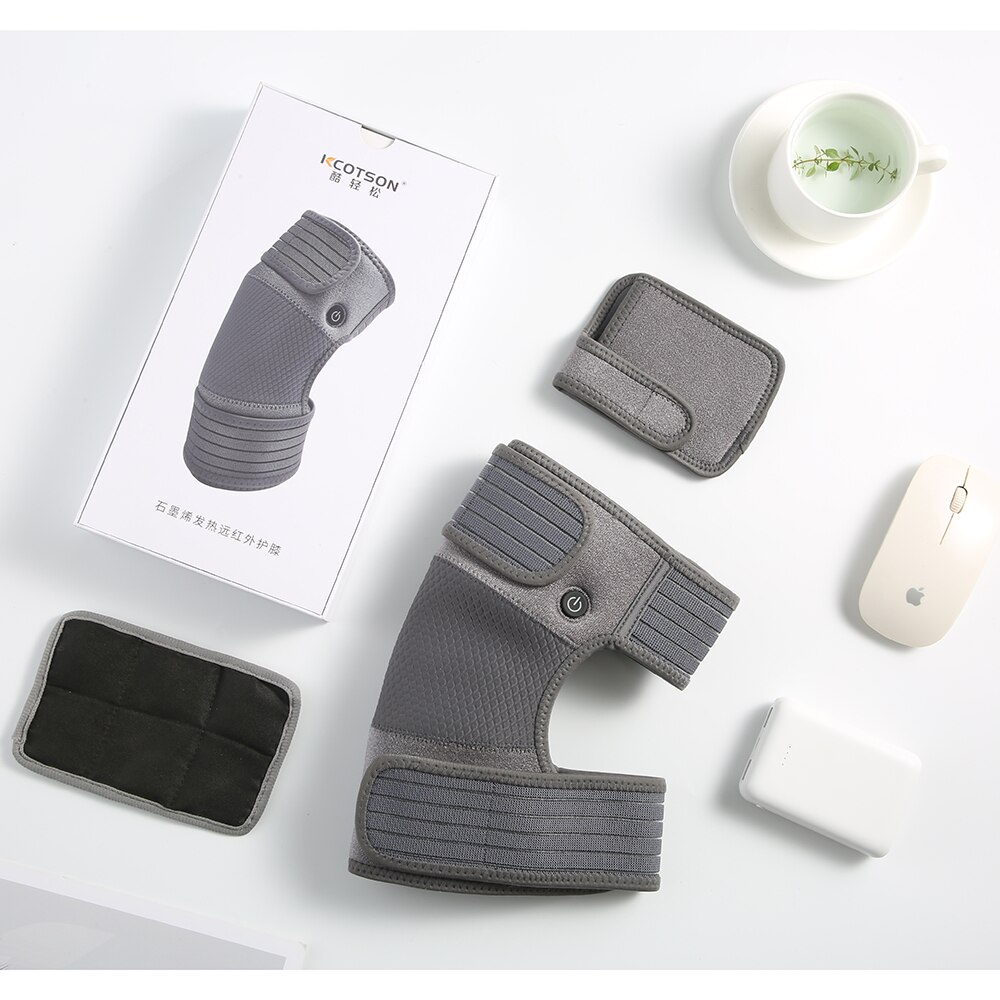 Knee Heating Wrap Knee Support for Arthritis Heated Knee Brace Wrap Knee Pads Thermal Therapy Knee Brace Wrap for Pain Relief