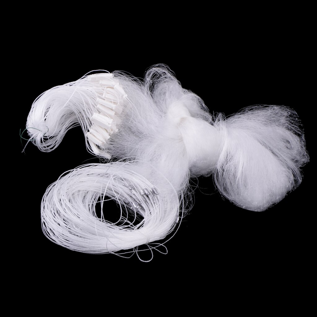 Fishing Gill Net Fish Gillnet Fishing Net 3 Layers Mesh Trap 26m Replacement Tackles for Fisherman