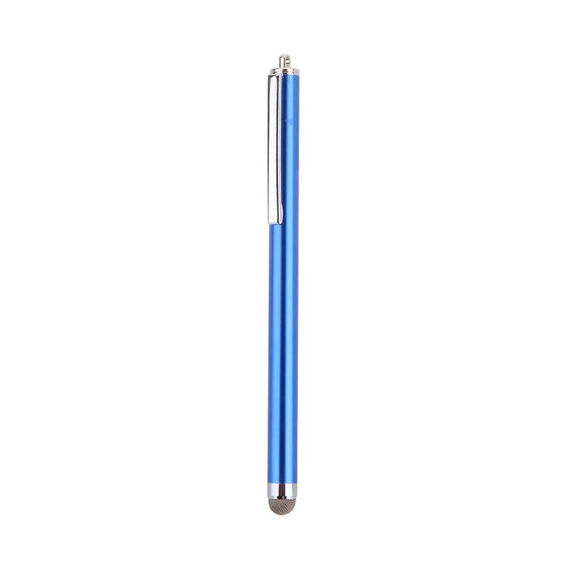 Universal Metal Mesh Micro Fiber Tip Touch Screen Stylus Pen for iPhone for Samsung Smart Phone Tablet PC Stylus Pen 9 Colors: Blue