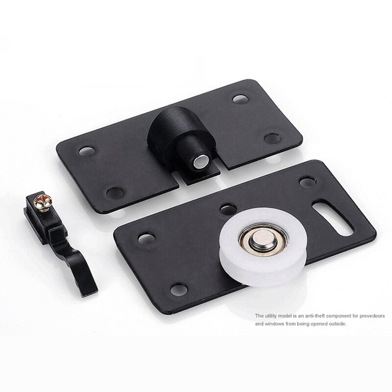 8 Teile/satz Eisen Garderobe Tür Rad Schrank Rad Schrank Schiebetür Rolle einstellen Schublade Tür Rolle 3,3X1,8X0,1 zoll