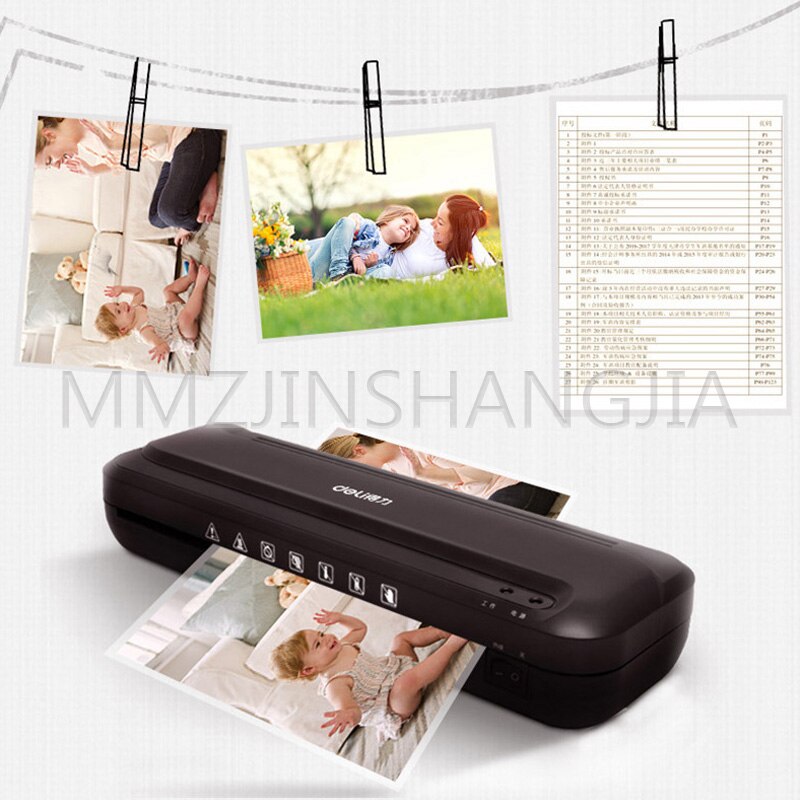 Household Low Noise Laminating Machine Office A4 Photo Laminating Machine Plastic Tool Plastic