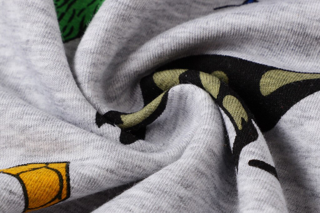 2-7years Autumn Infant Children Kid Boy Cartoon Dinosaur T-shirt Tops Shirts For Little Kids Casual Pullover Sweatshirt#50