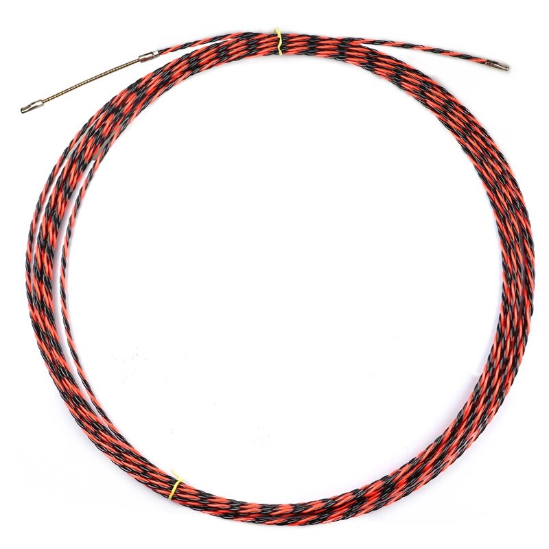 15M/49Ft 6Mm Cable Fish Tape Wire Network Wire Guider Cable Puller Electrician Threading Device Lead Device: Default Title