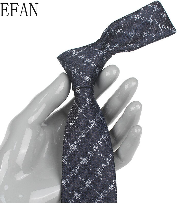 Corbata estrecha de 6cm para hombre, corbatas de seda de poliéster hechas a mano, estilo británico informal, 1200 agujas,
