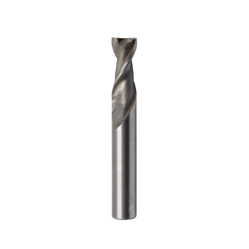 1PC HSS CNC Straight Shank 2 Flute End Mill Cutter Drill Bit Metalworking Tool 2/3/4/6/8/10/12/14mm for Milling Machine