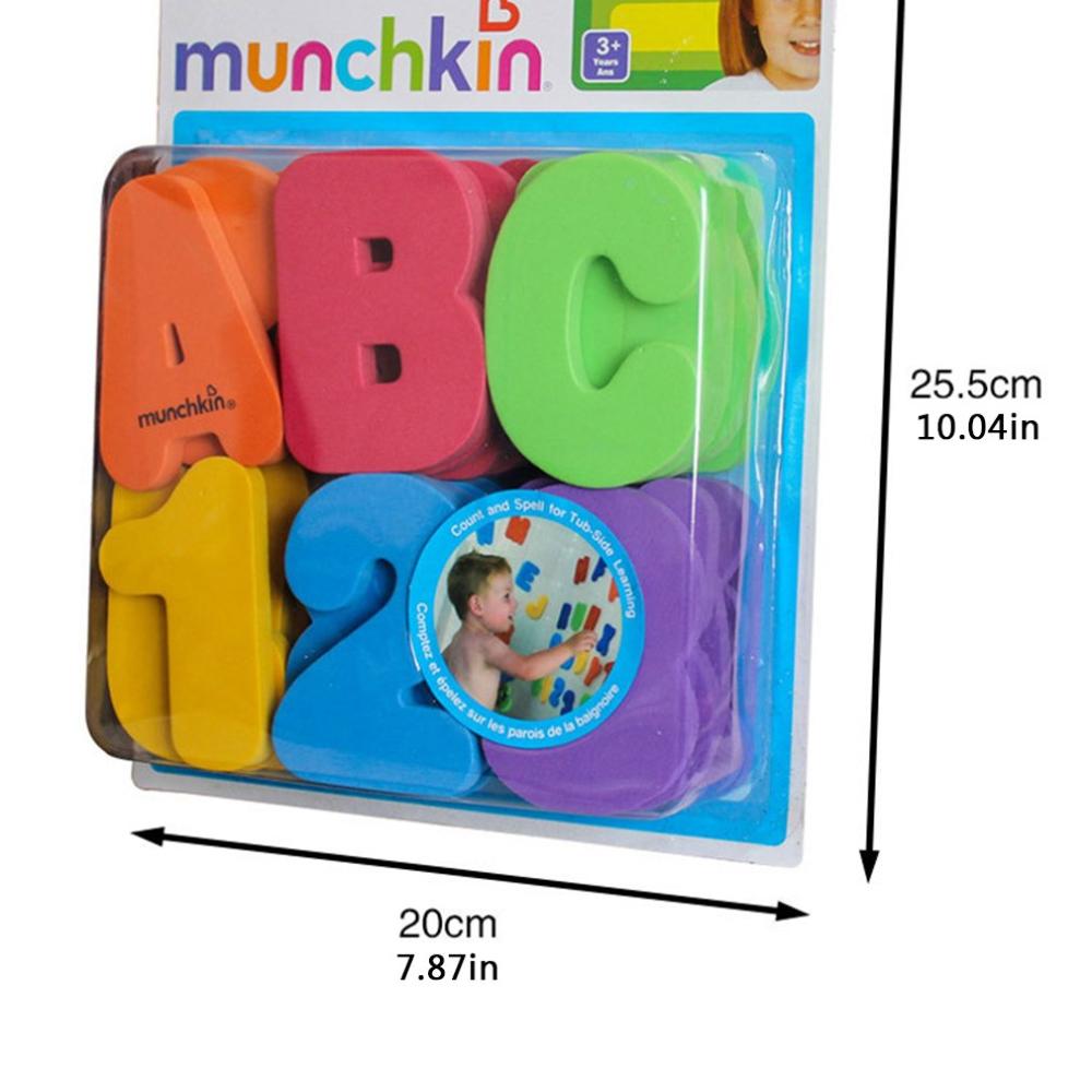 36Pcs Baby Kids Kinderen Drijvende Badkamer Bad Speelgoed Schuim Letters Numbers Stickers Creatieve Diy Speelgoed Kaarten verkoop