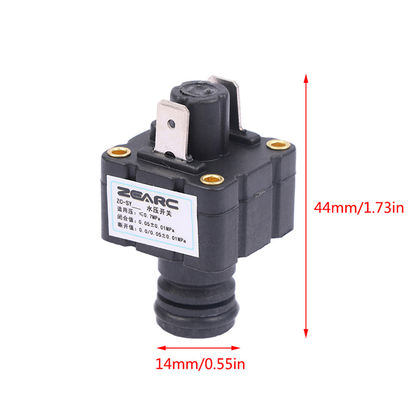 Manometro per caldaia sospeso a gas nero pressostato dell'acqua sensore di pressione elettronico accessori per la manutenzione generale: Blu