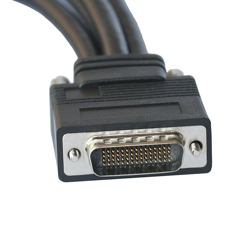 LFH60 a 4 VGA DMS 60 pin, cable de conversión de salida de vídeo gráfico especial de hélice de baja fuerza