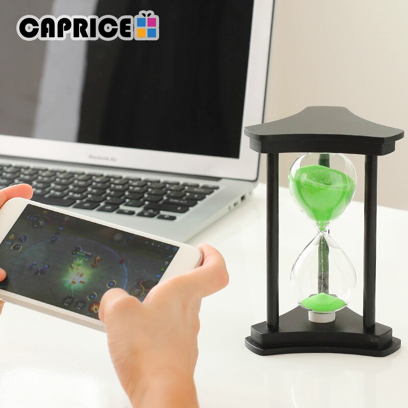 Hourglass 30 Minutes Count Down Timer Wood Sand Glass Watch Timing Home Desk Decoration Wedding Favors for Guests SL-SZSL