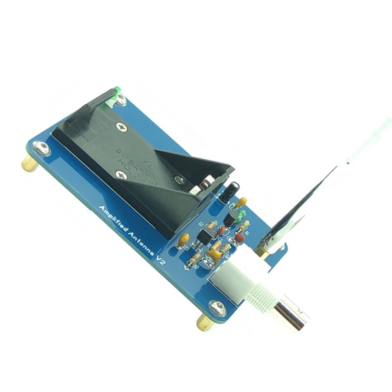 100Khz-200Mhz Actieve Versterkte Antenne V2 Geschikt Voor Ham/Korte Golf/Am-ontvangst (Afgewerkt board)