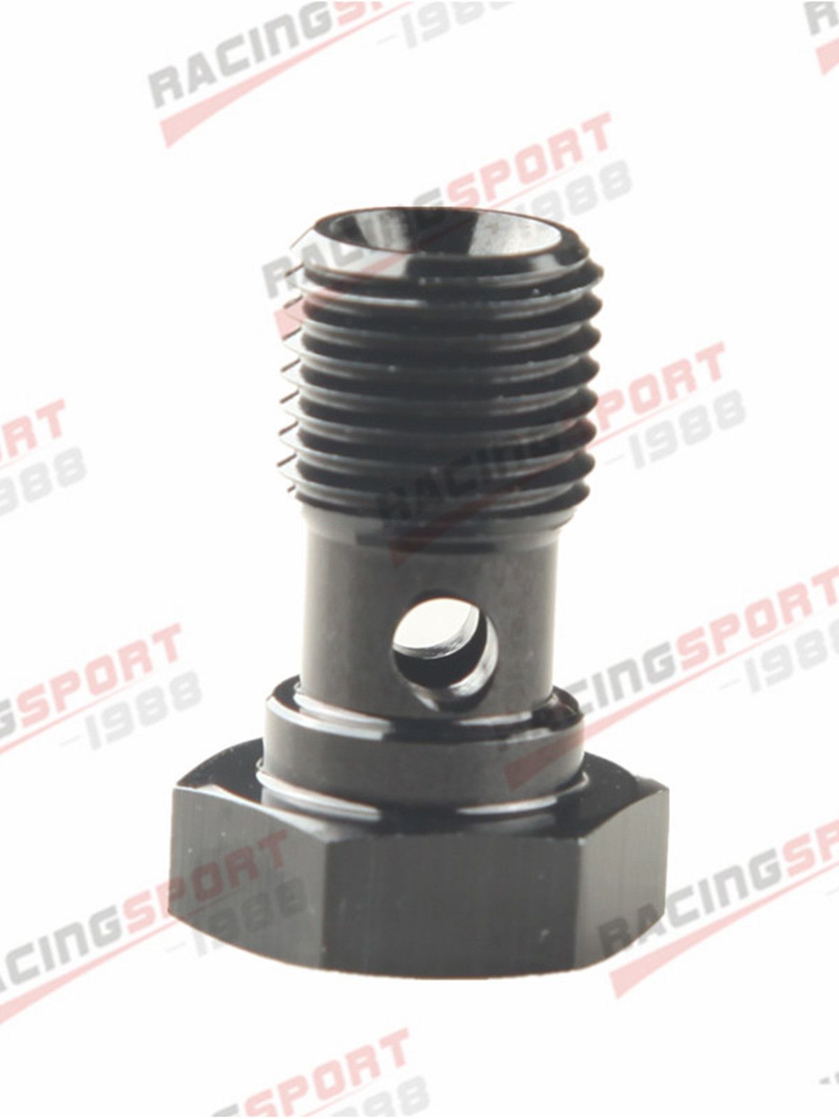 Banjo Bolt UNF1/2-20UNF Aluminium Banjo Bolts Brake Fitting Adaptor Blue/Black: BLACK