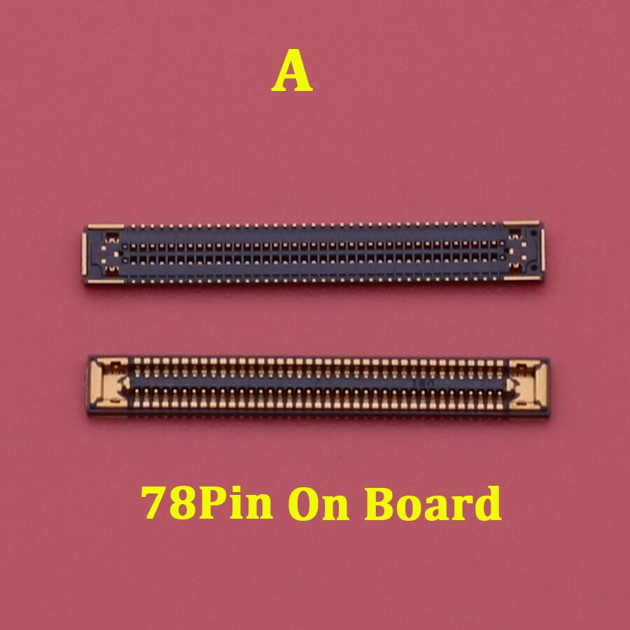 2 Stuks Lcd-scherm Flex Fpc Connector Voor Samsung Galaxy A32 4G A325 A325F 5G A326 A326F a82 A826 Plug On Board 40 78 Pin: A 78pins