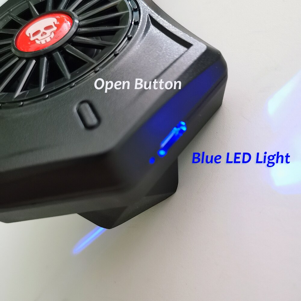 ! ACCEZZ Radiator Gaming Draagbare Ventilator Mobiele Telefoon Cooler Koellichaam Led Voor Iphone 11 Pro Max 8 7 6 Xiaomi universele Cooling Pad