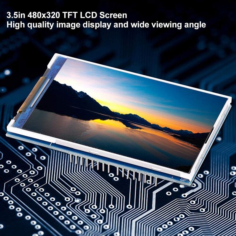 3.5Inch Tft Lcd 480X320 Lcd Contact Screen Module Hd Kleur Scherm Module Voor Arduino Uno &amp; Mega 2560 Board