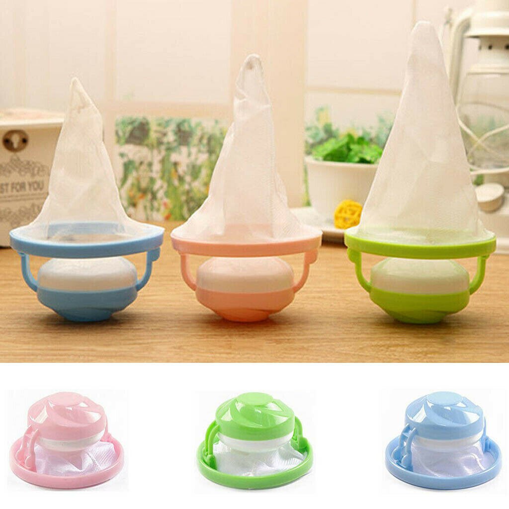 Washing Machine Laundry Filter Bag Home Floating Lint Hair Catcher Mesh Pouch Washing Machine Laundry Filter Bag
