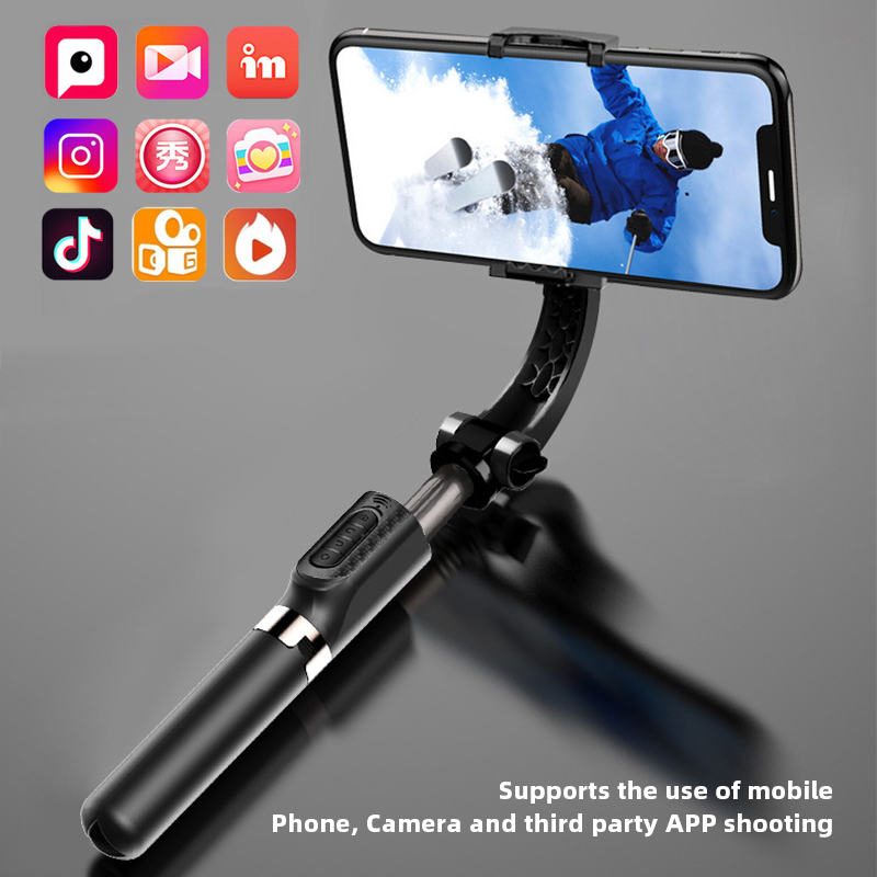 Bluetooth handheld Gimbal Stabilizer For Phone Automatic Balance Selfie Stick Tripod For Smartphone Camera Stabilizers