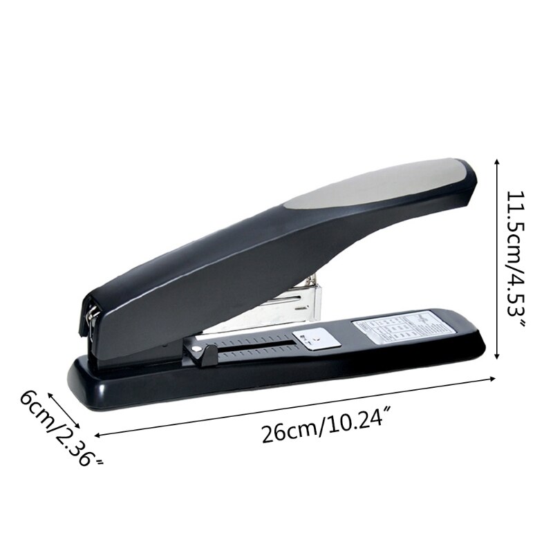 100 Sheets Heavy Duty Stapler Binding Stapling Machine Labor Saving Stationery WXTB