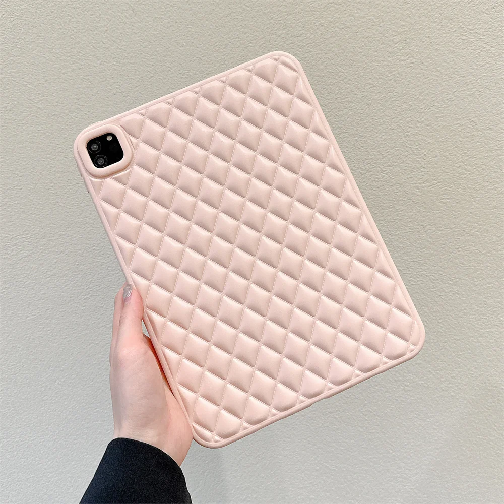 Til ipad 10 th 9 8 7 6 5 9.7 10.9- tommers generasjon pro 11 air 5 4 3 mini 6 4 5- deksler, luksuriøst skinndeksel for jenter, narvet bakdeksel, lommebok: Elleve / Rosa