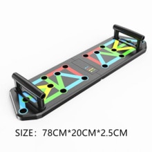 16 in 1 Push-Up Rack Board Training Sport Workout Fitness Gym Equipment Push Up Stand for ABS Abdominal Muscle Building Exercise