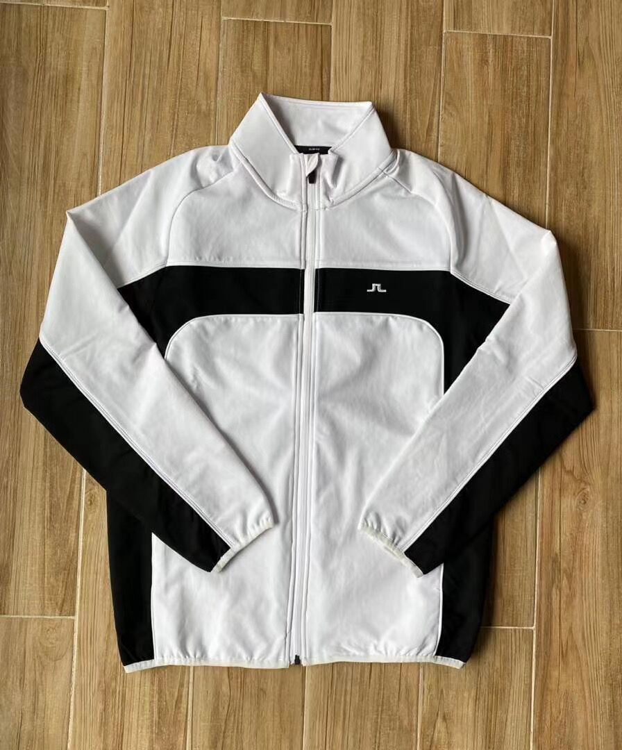 Vetement Golf manteau coupe vent homme veste imperméable: WHITE / XXL