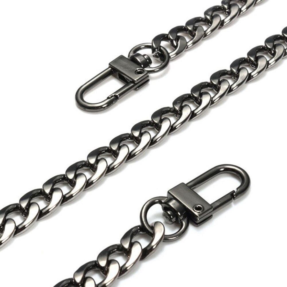 Metal DIY Durable Electroplated Easy Install Replacement Belt Shoulder Strap Accessories Long Bag Chain