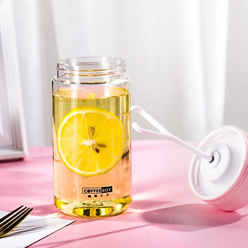 Coctelera eléctrica para proteínas para mujer, mezclador automático de bebidas J6PE, taza de café pequeña de viaje